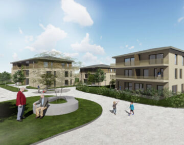 3d-visualisierung wohnanlage