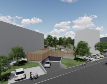 visualisierung wohnanlage neubau