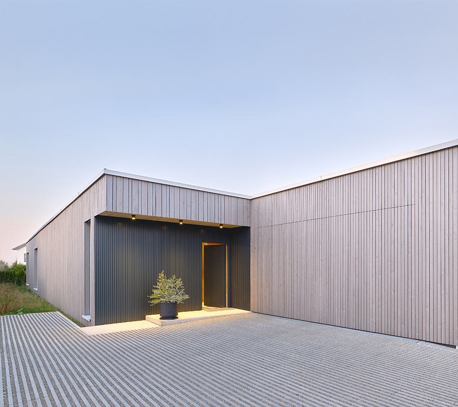 visualisierung modernes einfamilienhaus