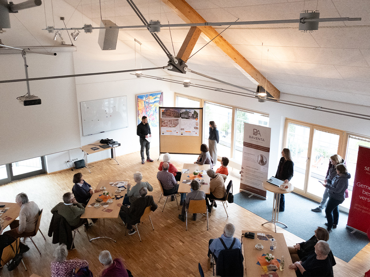 infonachmittag senioren­wohnen inzigkofen