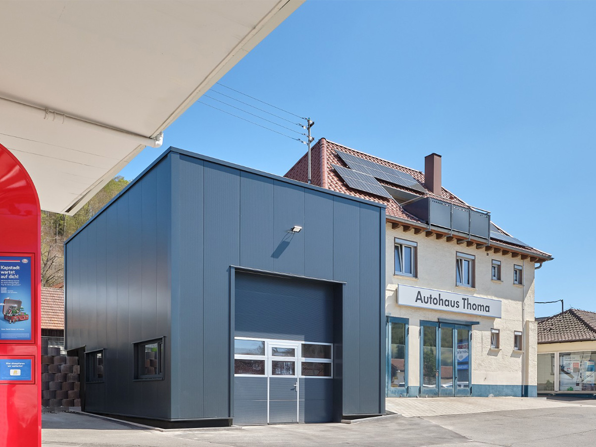 neubau tüv- und servicehalle